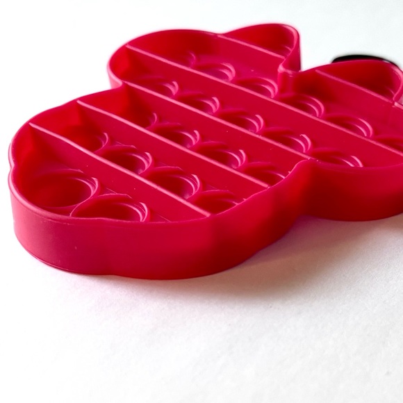 NWOT Disney Minnie Mouse Fidget Popper Keychain - Picture 4 of 5